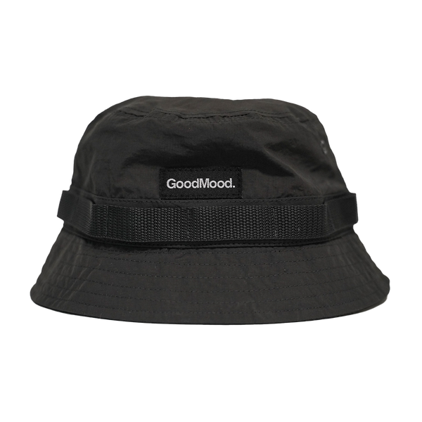 GM. Grosgrain-band Bucket Hat